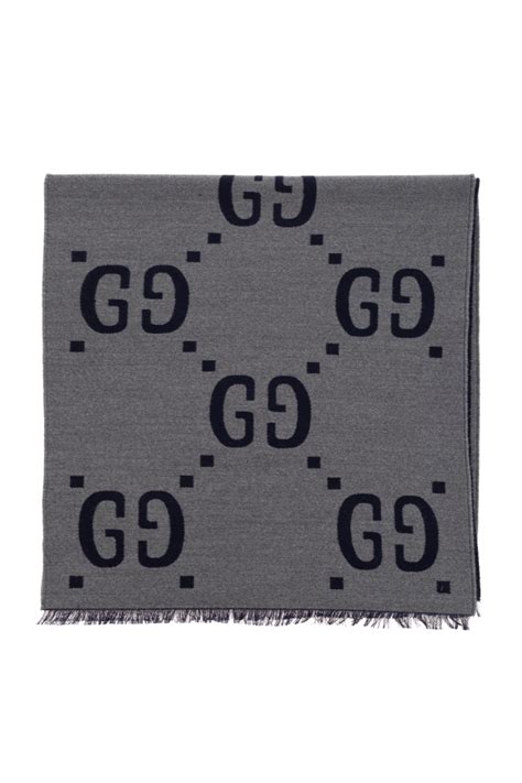 gucci reversible wool scarf|original gucci silk scarf.